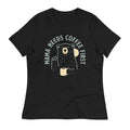 Mama Needs Coffee First Women's Signature Tee Hoodie, Sweatshirt | CoreVibeTees.com (Image 1)