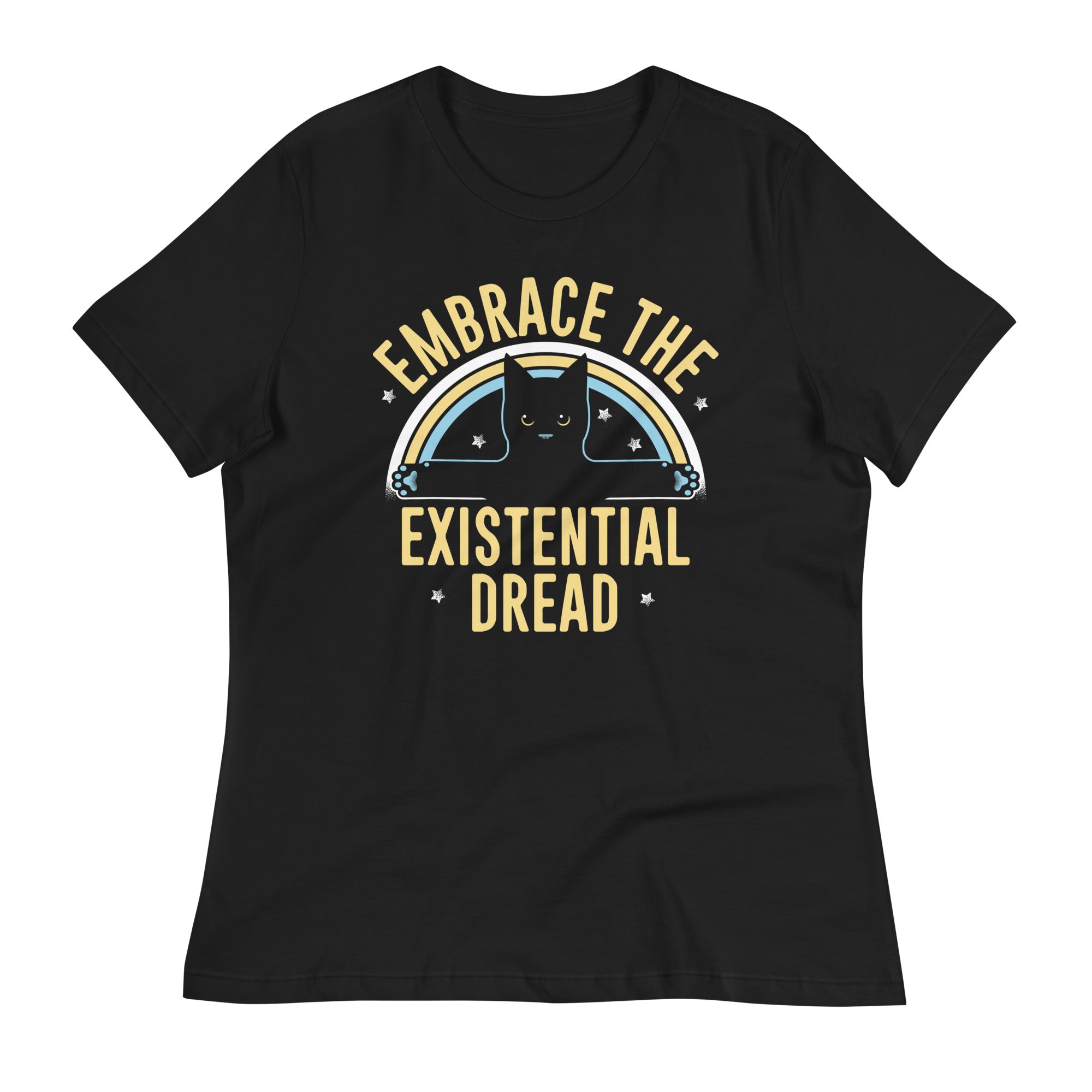 Embrace The Existential Dread Women's Signature Tee Hoodie, Sweatshirt | CoreVibeTees.com (Image 3)