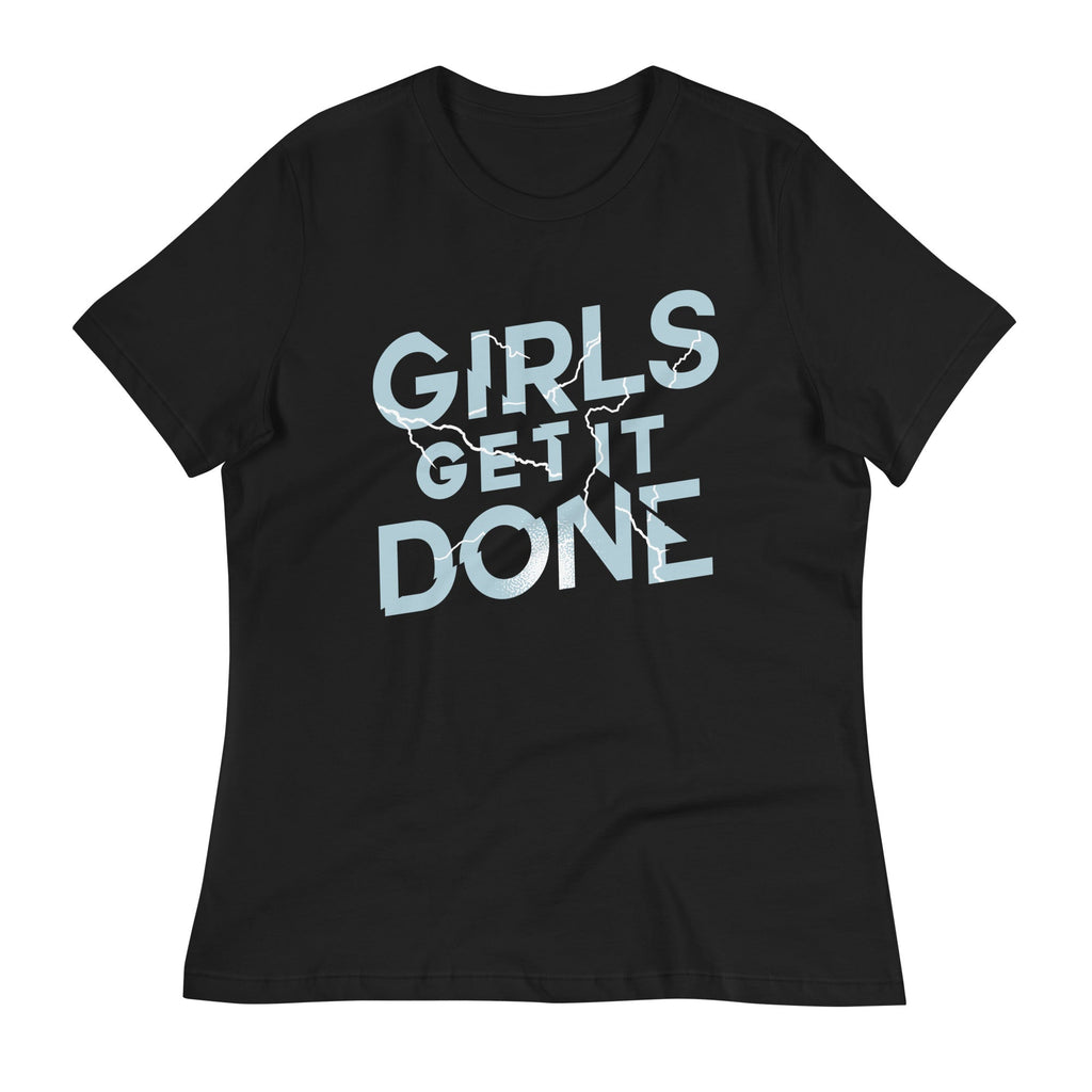 Girls Get It Done Women's Signature Tee Hoodie, Sweatshirt | CoreVibeTees.com (Image 1)