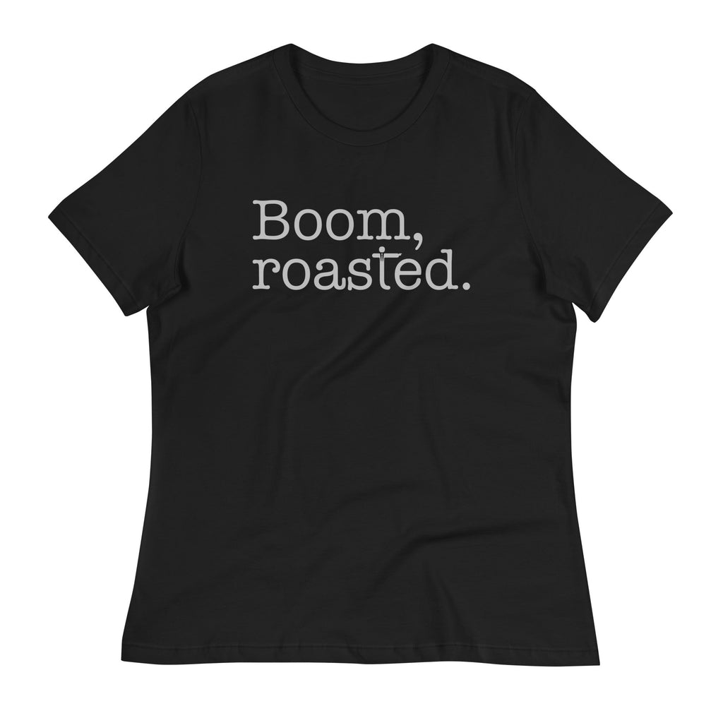 Boom, Roasted Women's Signature Tee Hoodie, Sweatshirt | CoreVibeTees.com (Image 1)