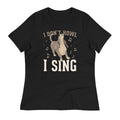 I Don't Howl I Sing Women's Signature Tee Hoodie, Sweatshirt | CoreVibeTees.com (Image 1)