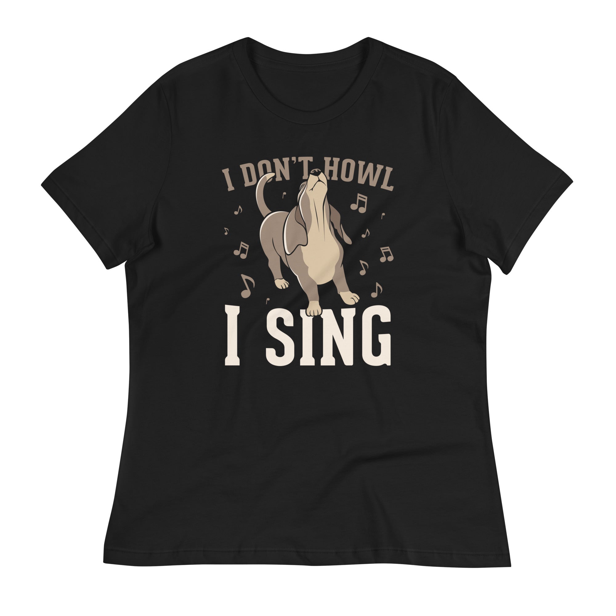 I Don't Howl I Sing Women's Signature Tee Hoodie, Sweatshirt | CoreVibeTees.com (Image 1)