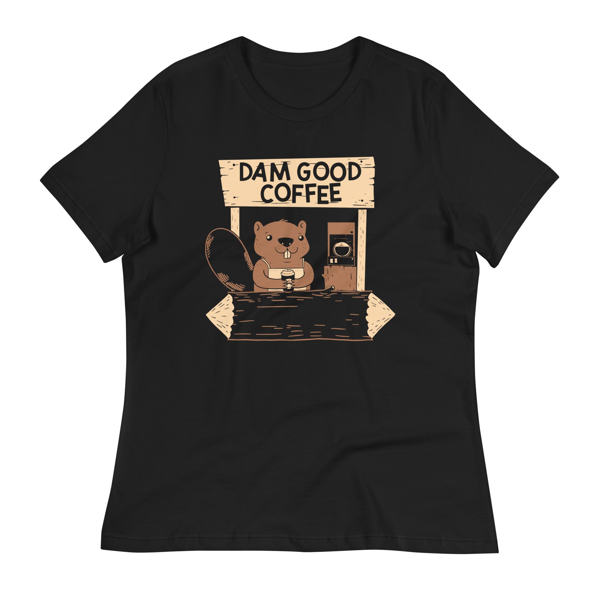 Dam Good Coffee Women's Signature Tee Hoodie, Sweatshirt | CoreVibeTees.com