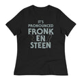 It's Pronounced Fronk-En-Steen Women's Signature Tee Hoodie, Sweatshirt | CoreVibeTees.com (Image 1)