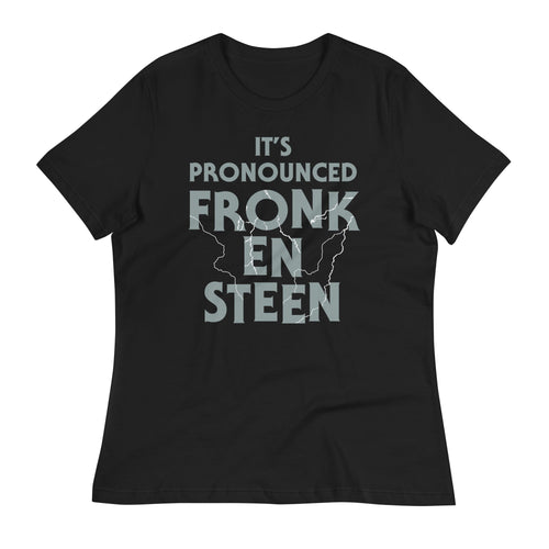 It's Pronounced Fronk-En-Steen Women's Signature Tee Hoodie, Sweatshirt | CoreVibeTees.com (Image 1)