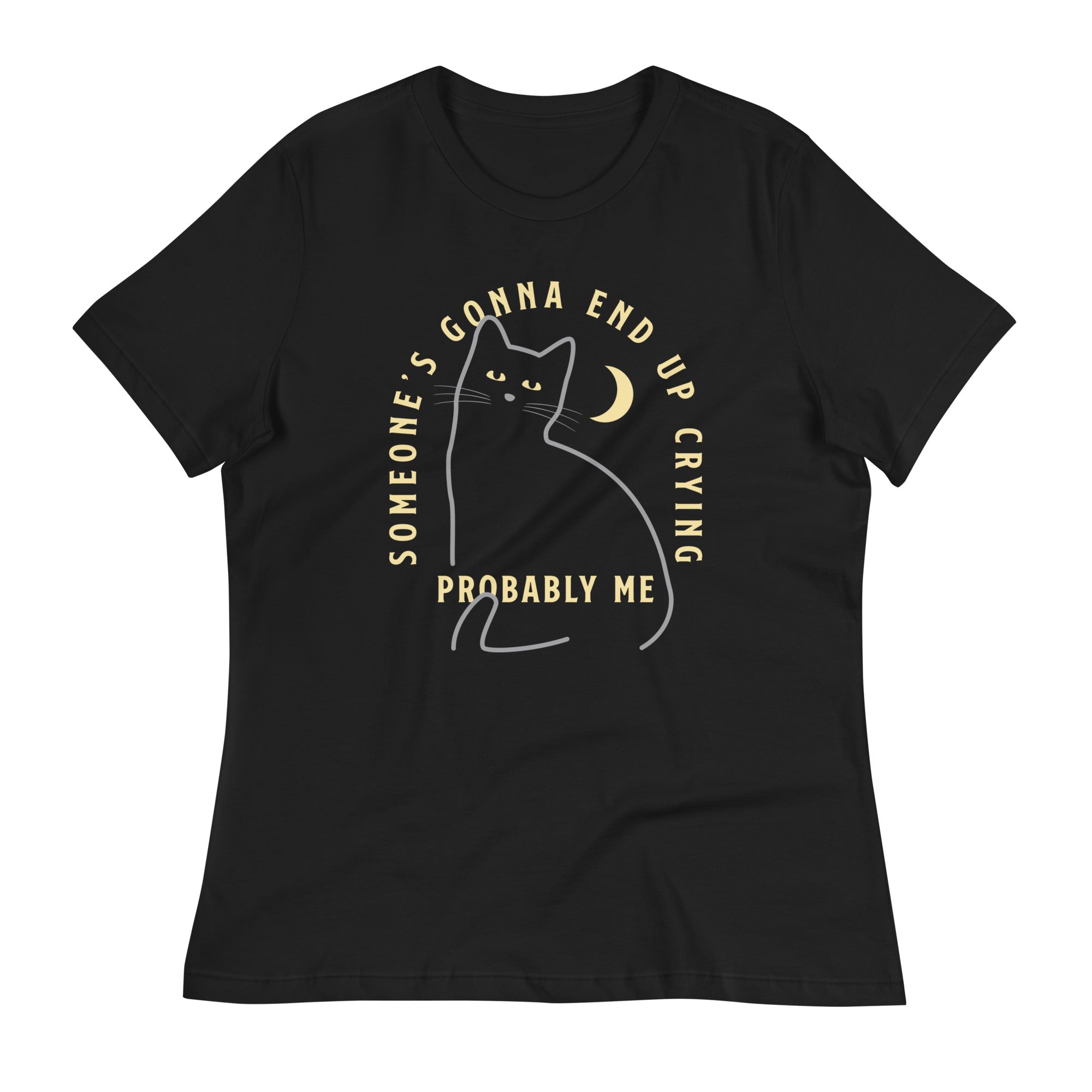 Someone's Gonna End Up Crying Women's Signature Tee Hoodie, Sweatshirt | CoreVibeTees.com (Image 1)