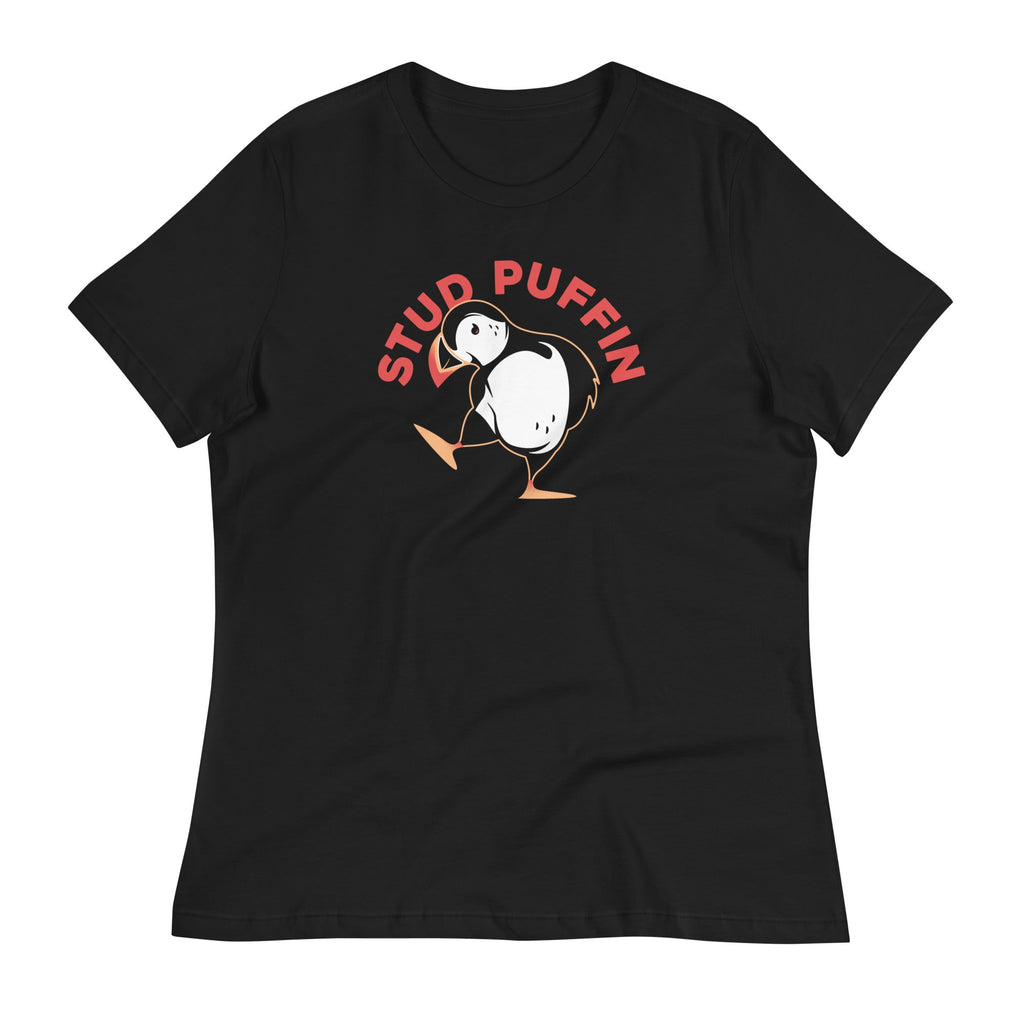 Stud Puffin Women's Signature Tee Hoodie, Sweatshirt | CoreVibeTees.com (Image 2)