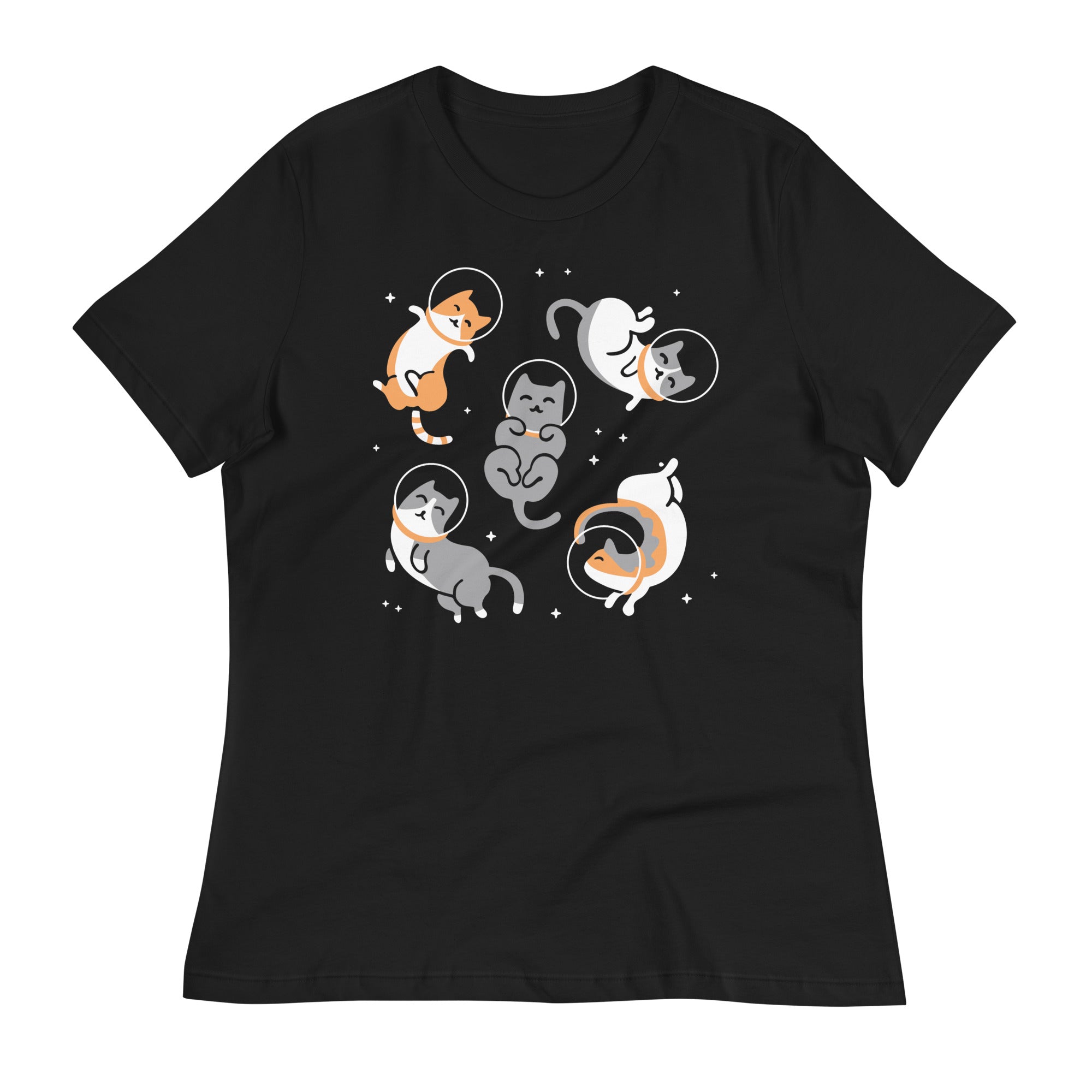 Cats In Space Women's Signature Tee Hoodie, Sweatshirt | CoreVibeTees.com (Image 1)