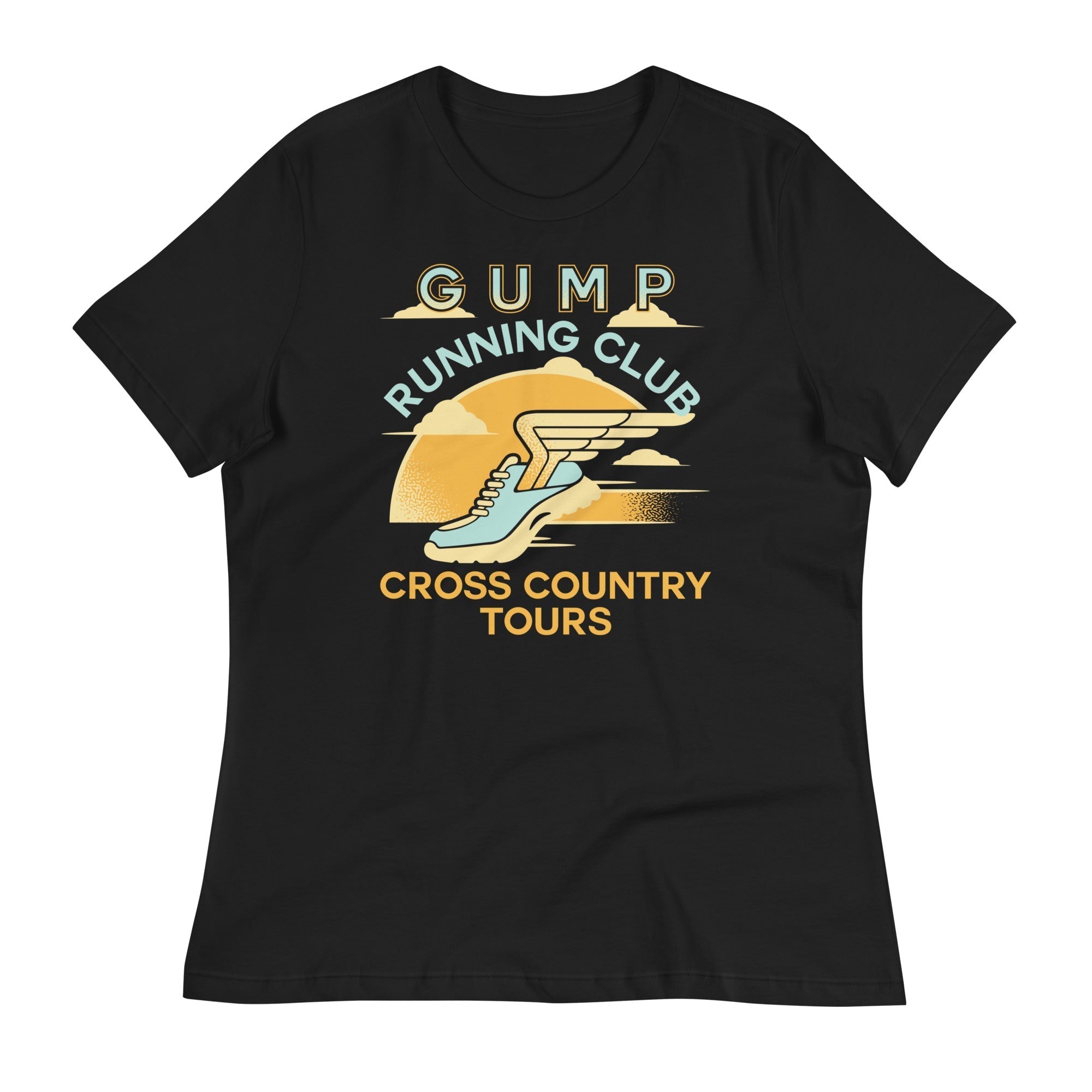 Gump Running Club Women's Signature Tee Hoodie, Sweatshirt | CoreVibeTees.com (Image 3)