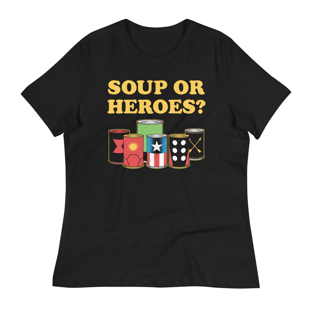 Soup Or Hero? Women's Signature Tee Hoodie, Sweatshirt | CoreVibeTees.com (Image 1)