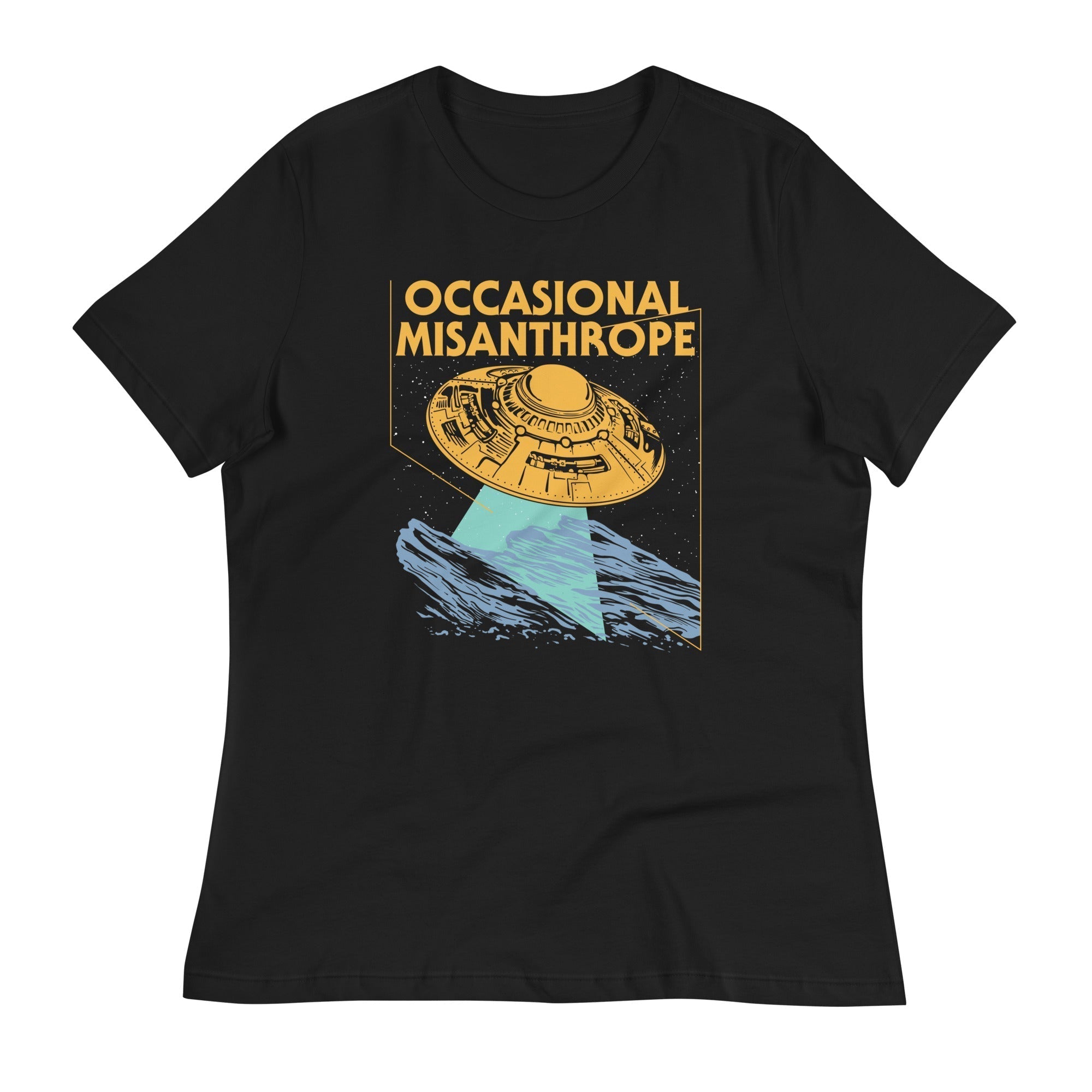 Occasional Misanthrope Women's Signature Tee Hoodie, Sweatshirt | CoreVibeTees.com (Image 1)
