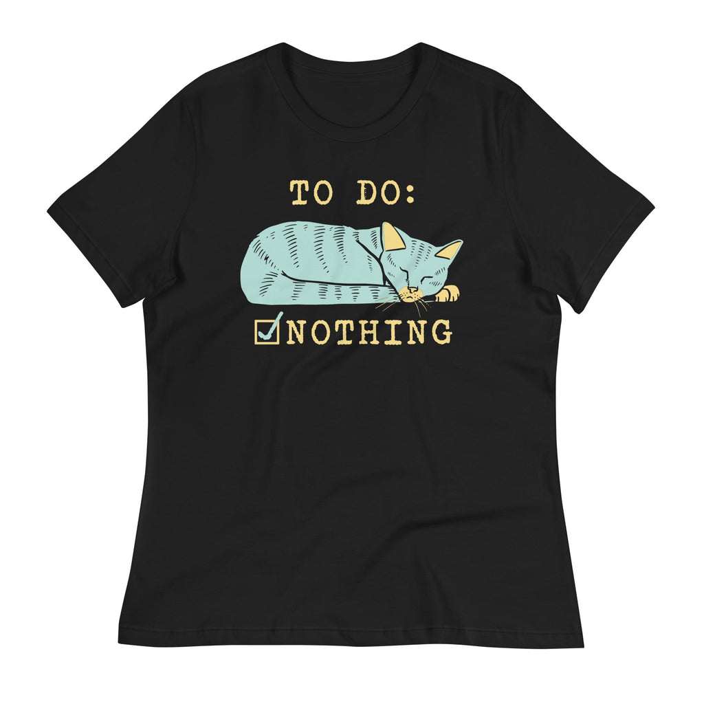 To Do: Nothing Women's Signature Tee Hoodie, Sweatshirt | CoreVibeTees.com (Image 3)