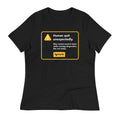 Human Quit Unexpectedly Women's Signature Tee Hoodie, Sweatshirt | CoreVibeTees.com (Image 1)