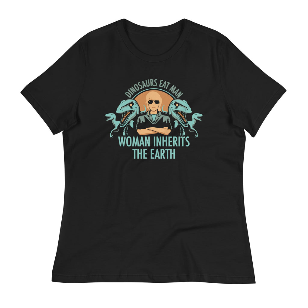 Woman Inherits The Earth Women's Signature Tee Hoodie, Sweatshirt | CoreVibeTees.com (Image 3)