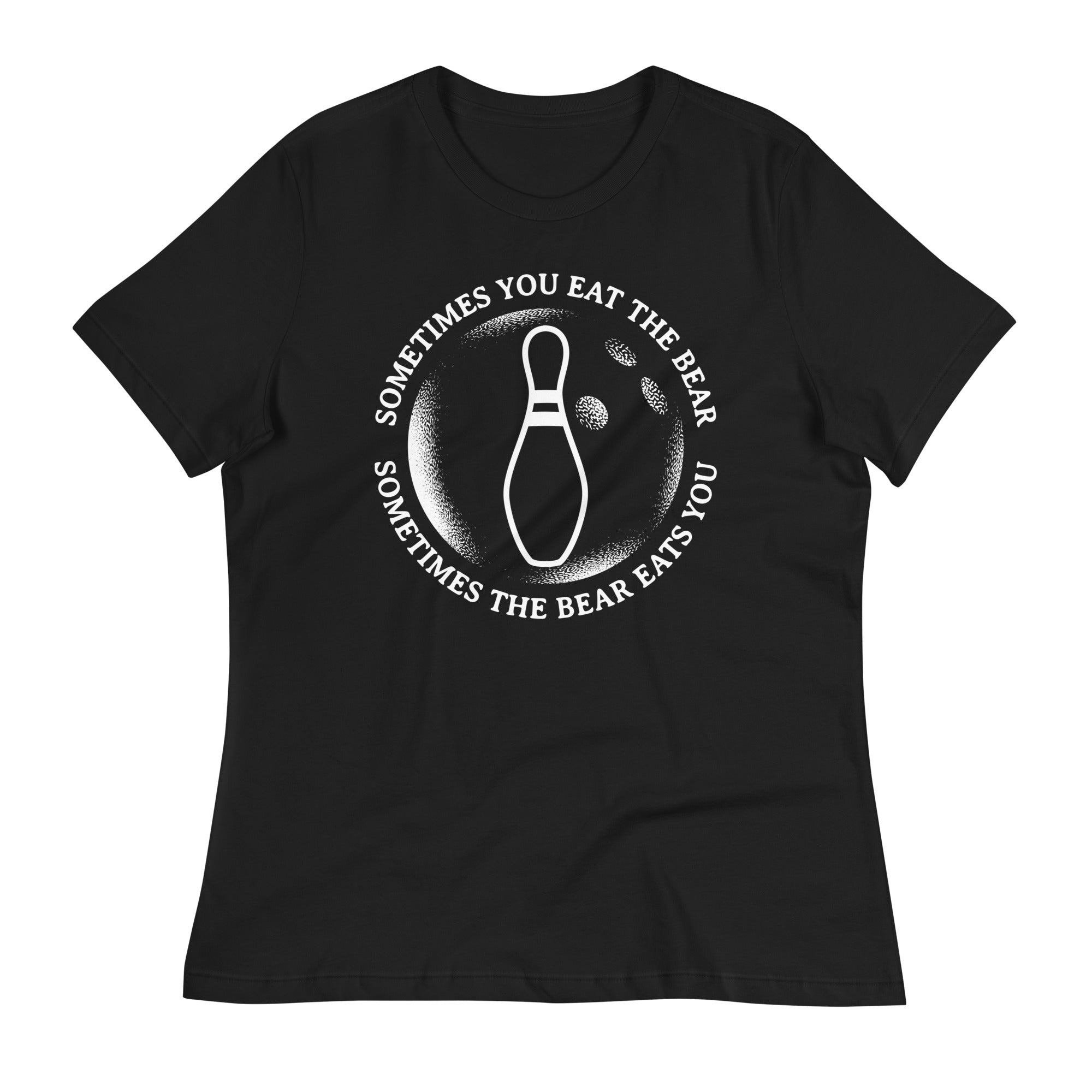 Sometimes You Eat The Bear Women's Signature Tee Hoodie, Sweatshirt | CoreVibeTees.com (Image 1)