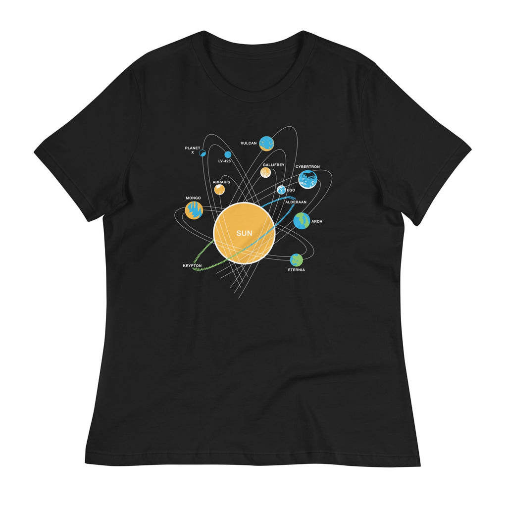 Solar System Women's Signature Tee Hoodie, Sweatshirt | CoreVibeTees.com (Image 1)