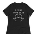 I Just Work Here Women's Signature Tee Hoodie, Sweatshirt | CoreVibeTees.com (Image 1)