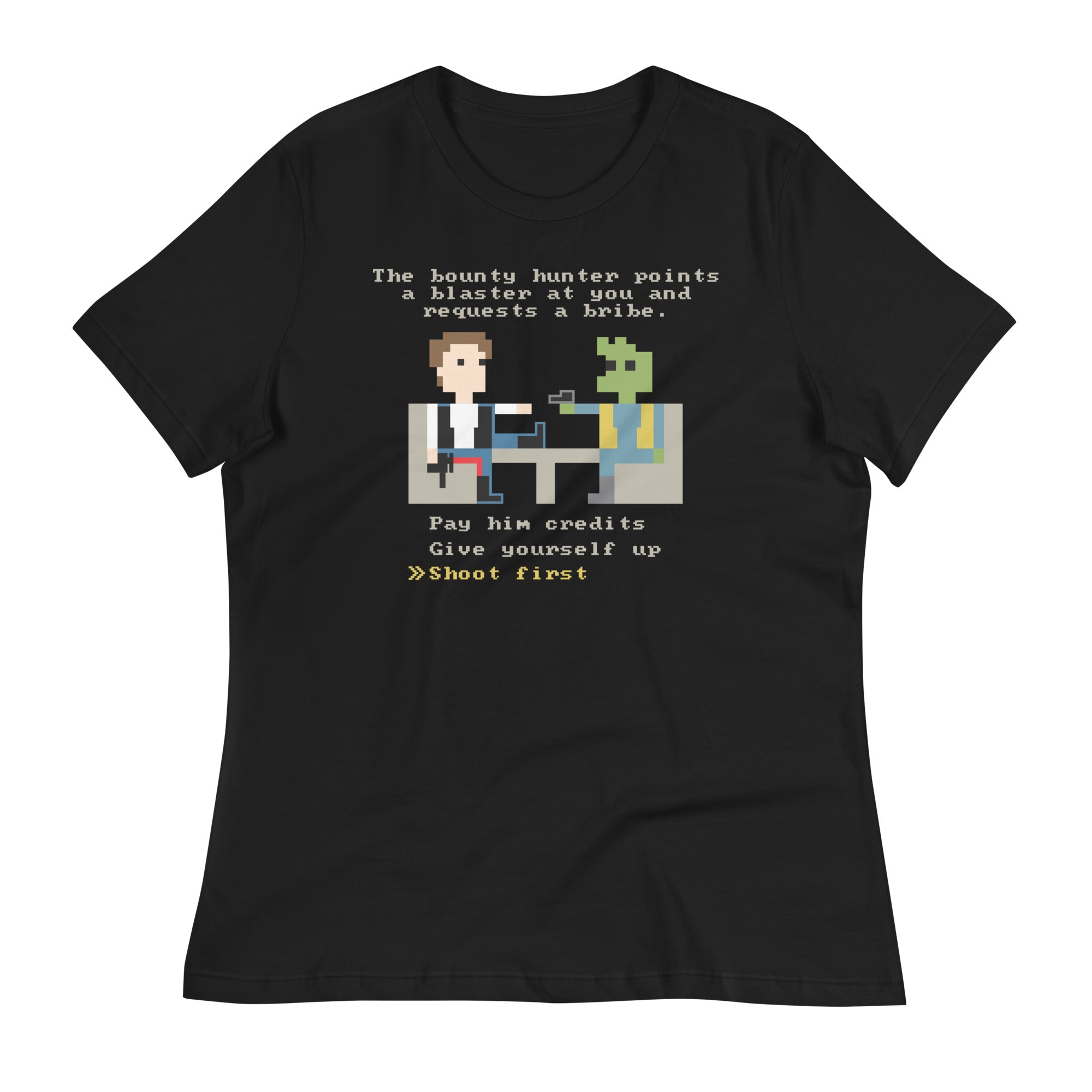The Bounty Hunter Women's Signature Tee Hoodie, Sweatshirt | CoreVibeTees.com (Image 1)