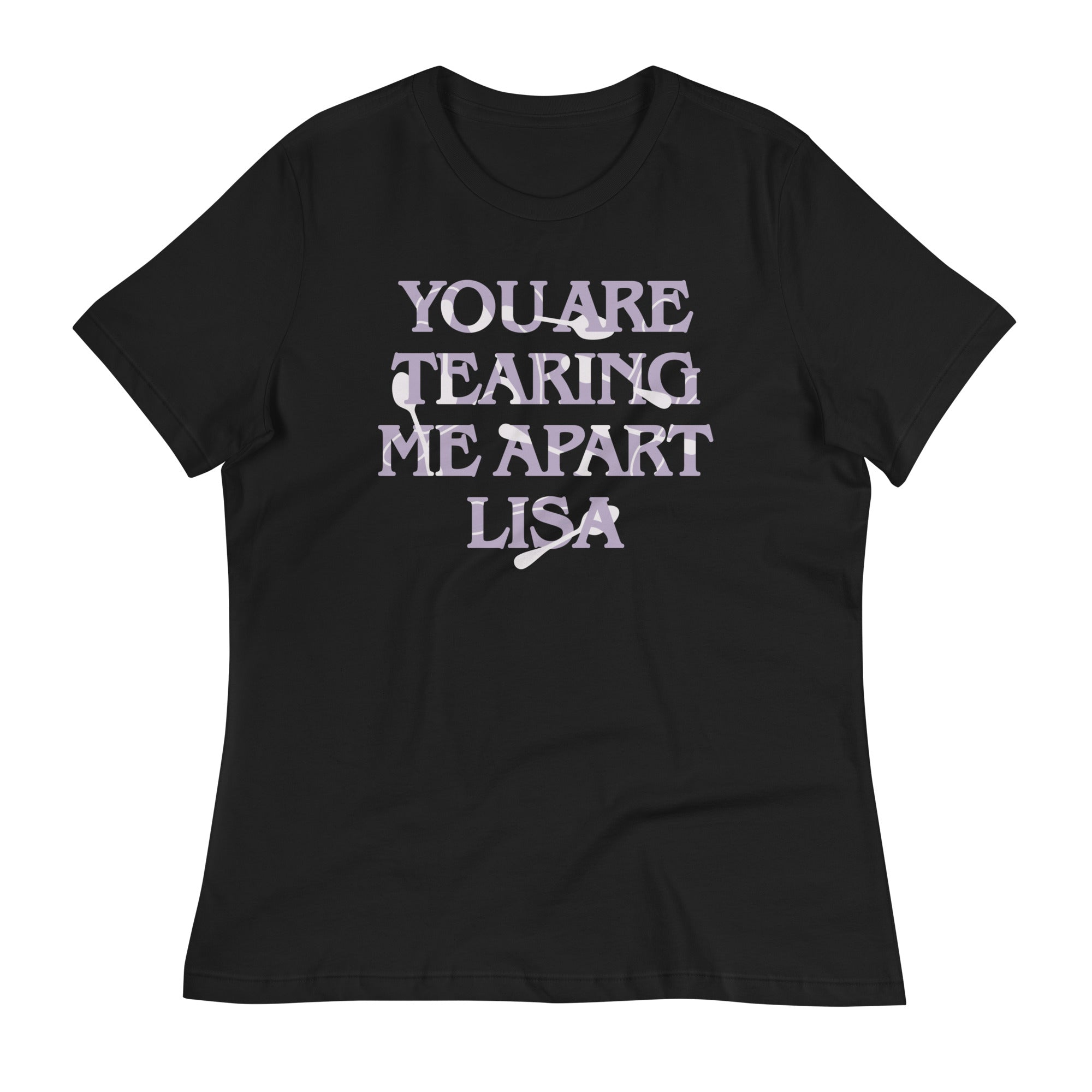You Are Tearing Me Apart Lisa Women's Signature Tee Hoodie, Sweatshirt | CoreVibeTees.com (Image 1)