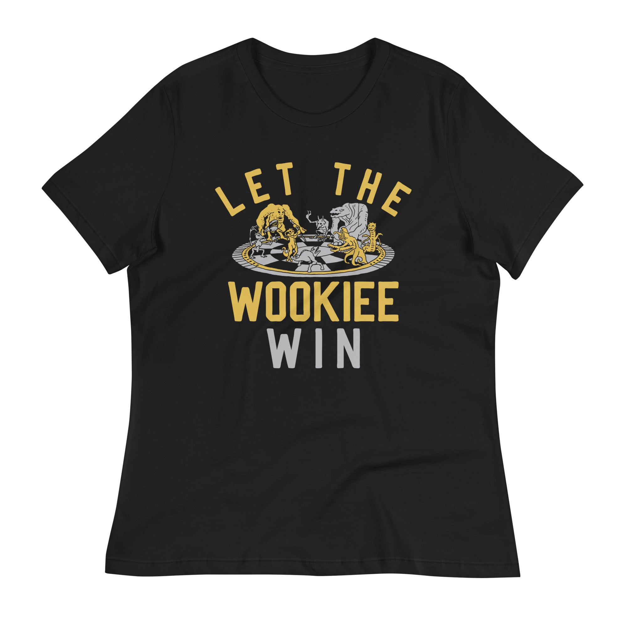 Let The Wookiee Win Women's Signature Tee Hoodie, Sweatshirt | CoreVibeTees.com (Image 1)