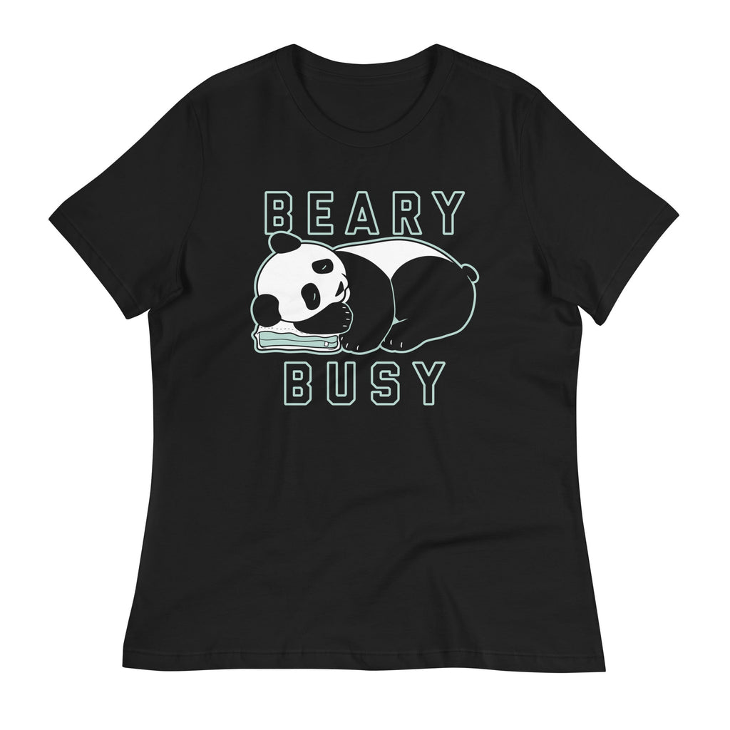 Beary Busy Women's Signature Tee Hoodie, Sweatshirt | CoreVibeTees.com (Image 1)
