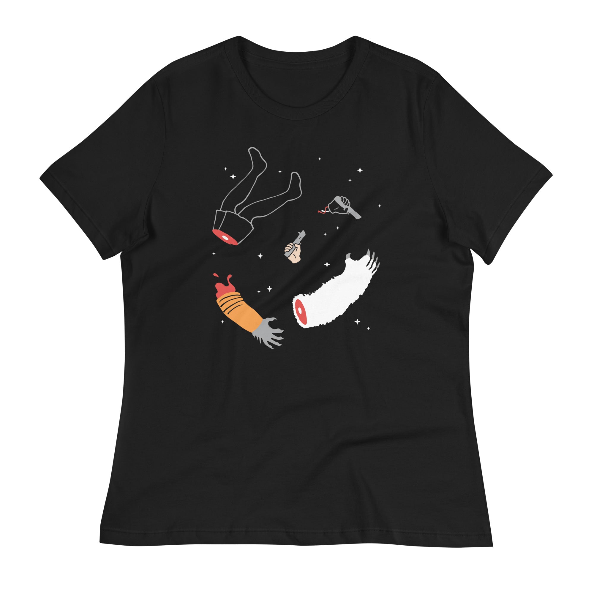 Floating Limbs Women's Signature Tee Hoodie, Sweatshirt | CoreVibeTees.com (Image 1)