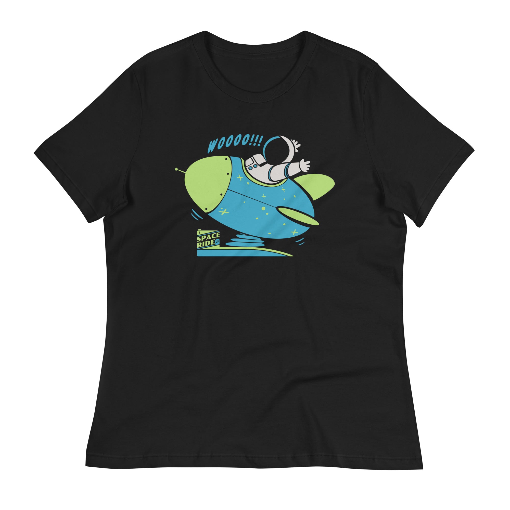 Space Ride Women's Signature Tee Hoodie, Sweatshirt | CoreVibeTees.com (Image 2)