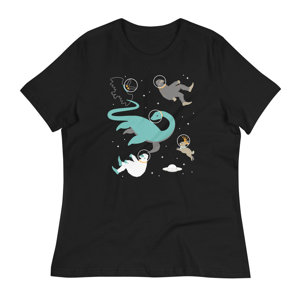 Cryptids In Space Women's Signature Tee Hoodie, Sweatshirt | CoreVibeTees.com (Image 1)