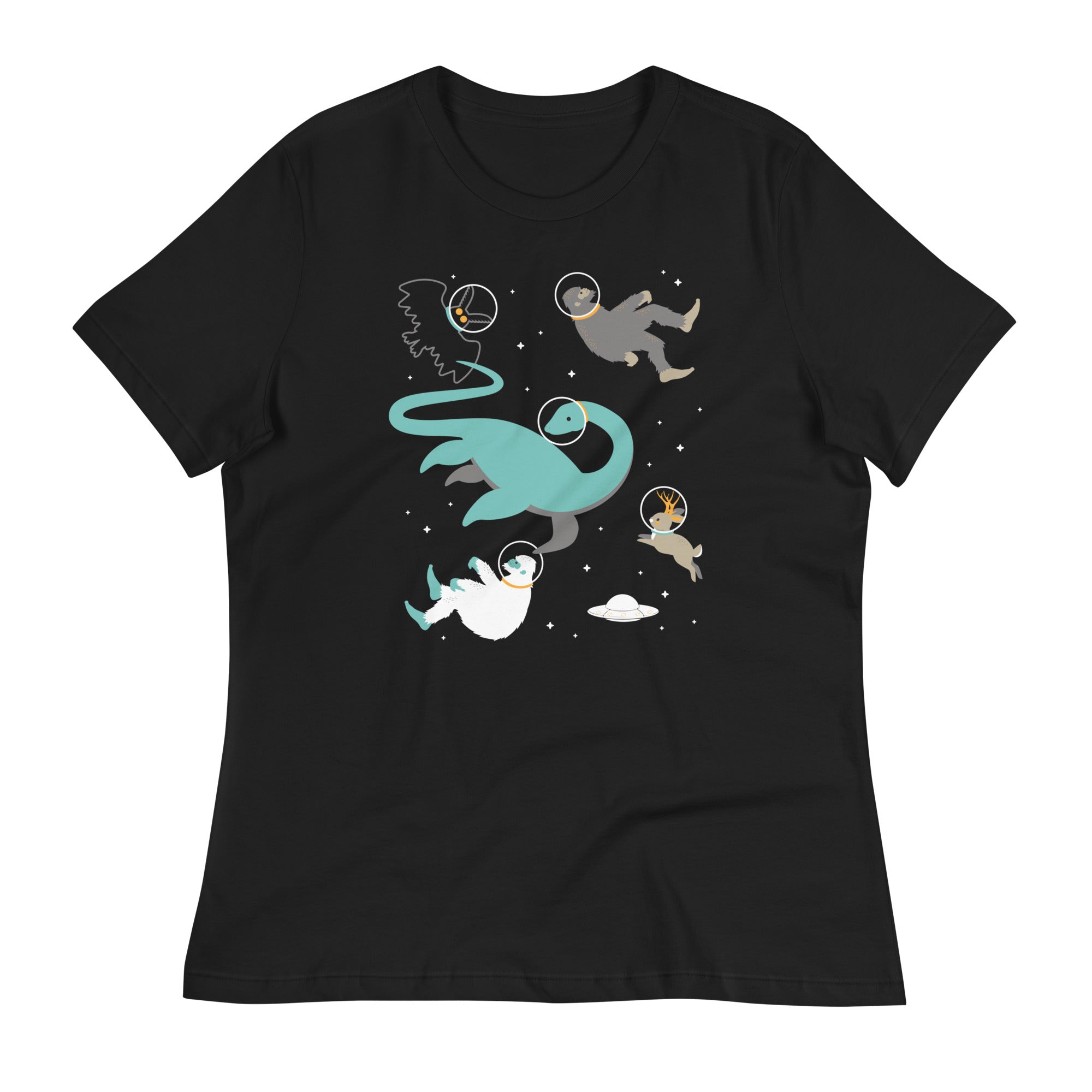Cryptids In Space Women's Signature Tee Hoodie, Sweatshirt | CoreVibeTees.com (Image 1)