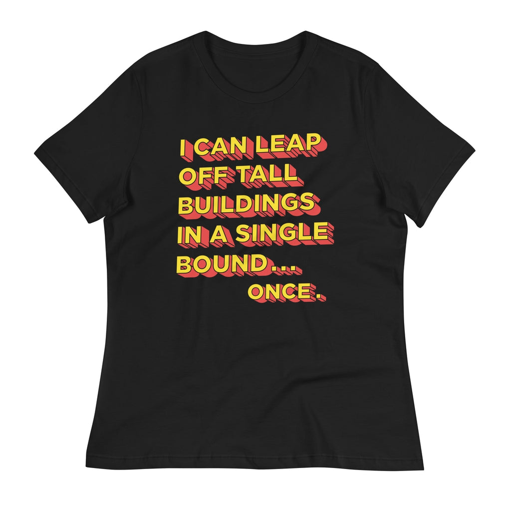 Tall Buildings In A Single Bound Women's Signature Tee Hoodie, Sweatshirt | CoreVibeTees.com (Image 2)