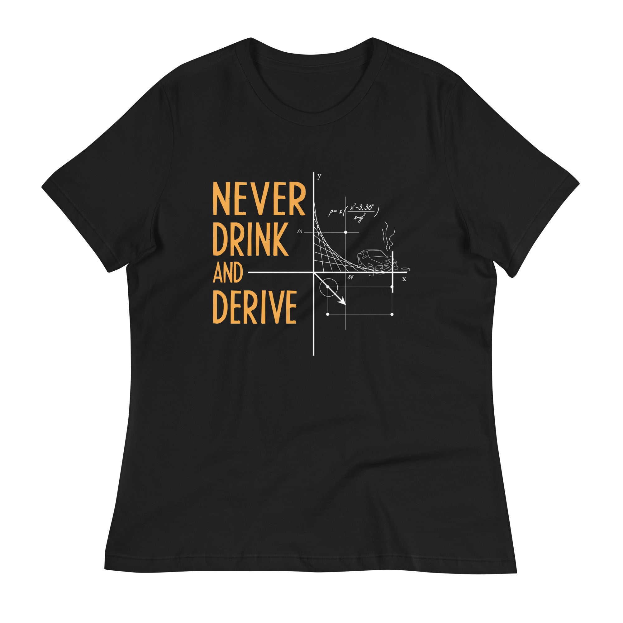 Never Drink and Derive Women's Signature Tee Hoodie, Sweatshirt | CoreVibeTees.com (Image 2)