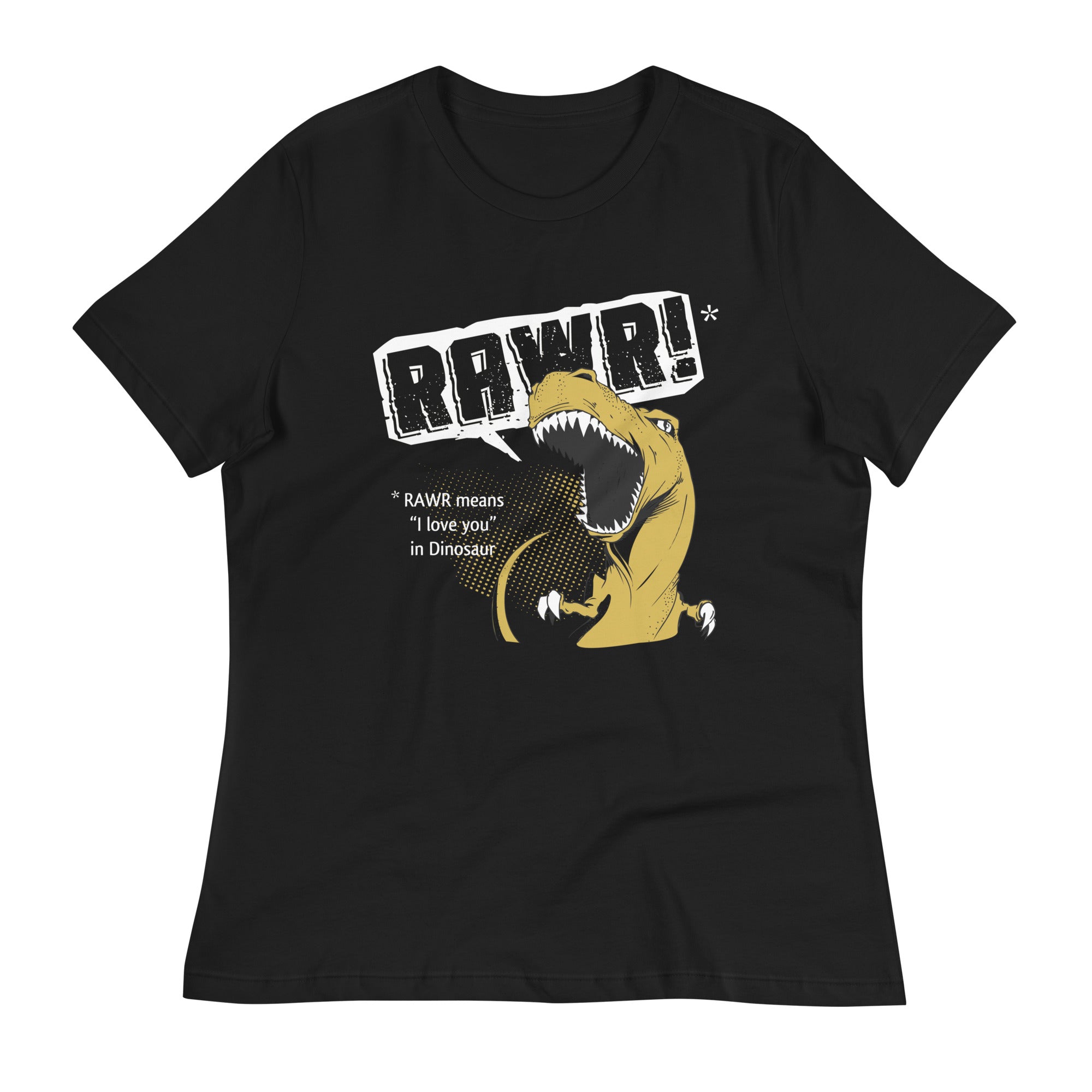 Rawr Means I Love You Women's Signature Tee Hoodie, Sweatshirt | CoreVibeTees.com (Image 3)