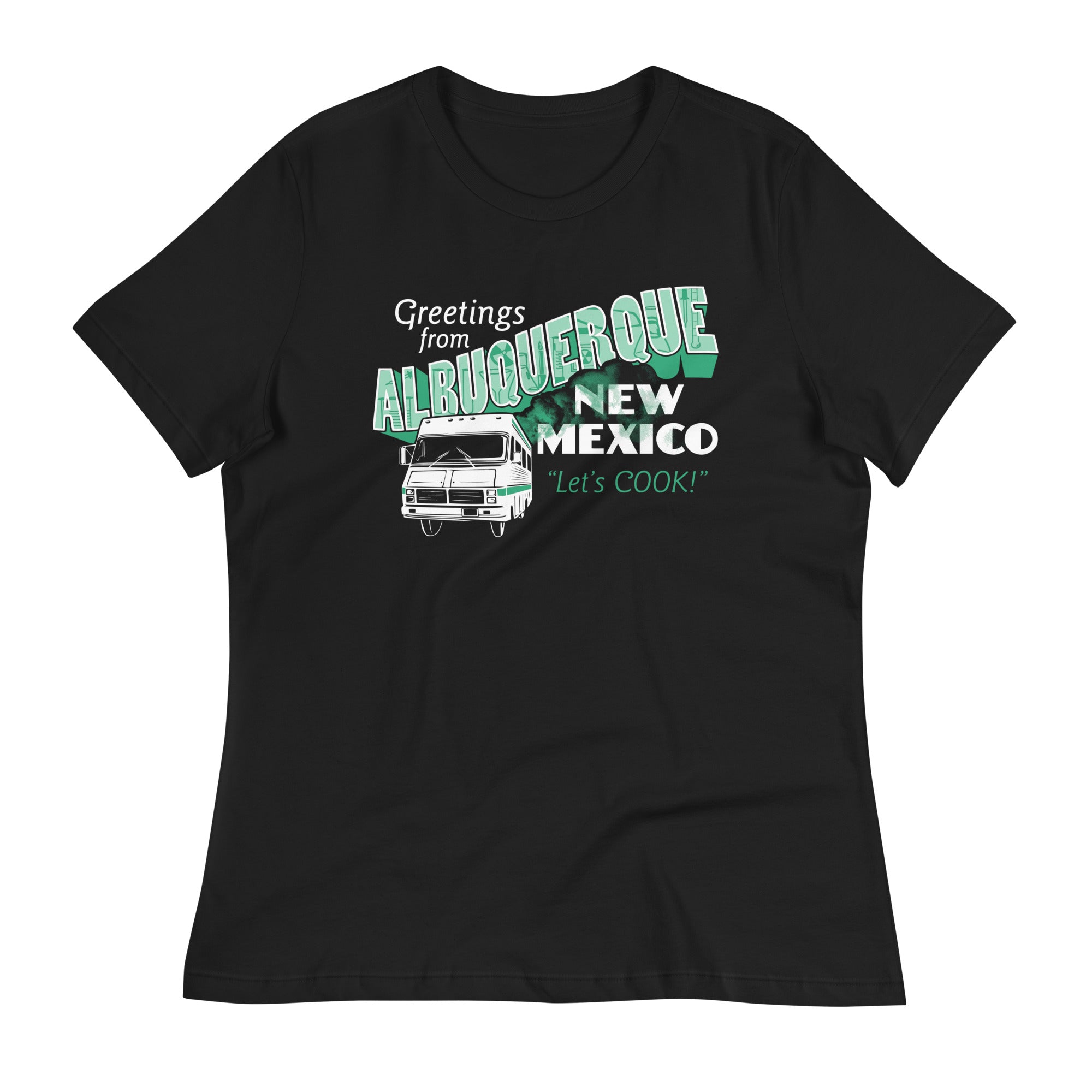 Greetings From Albuquerque Women's Signature Tee Hoodie, Sweatshirt | CoreVibeTees.com (Image 2)