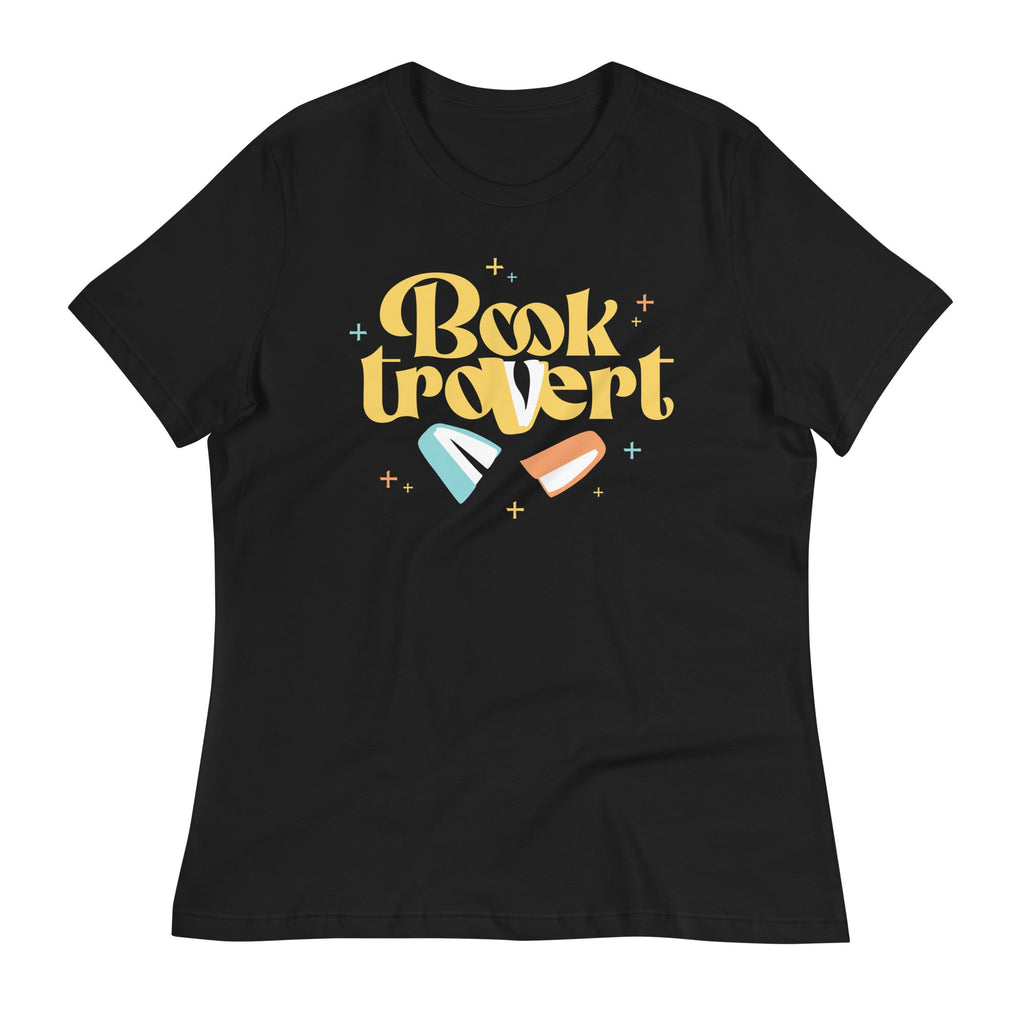 Booktrovert Women's Signature Tee Hoodie, Sweatshirt | CoreVibeTees.com (Image 3)