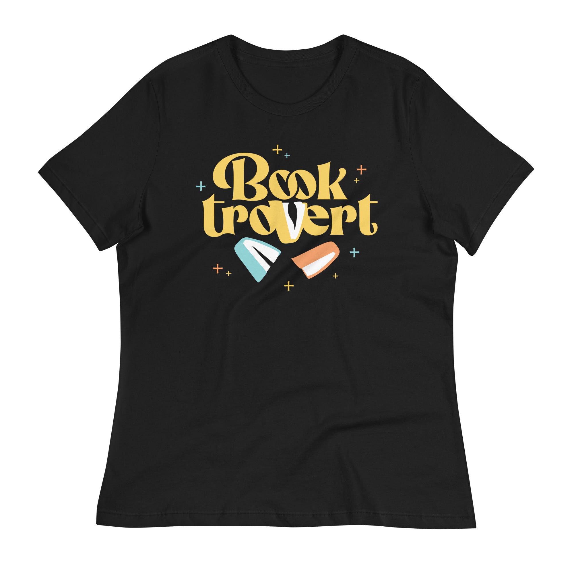Booktrovert Women's Signature Tee Hoodie, Sweatshirt | CoreVibeTees.com (Image 3)