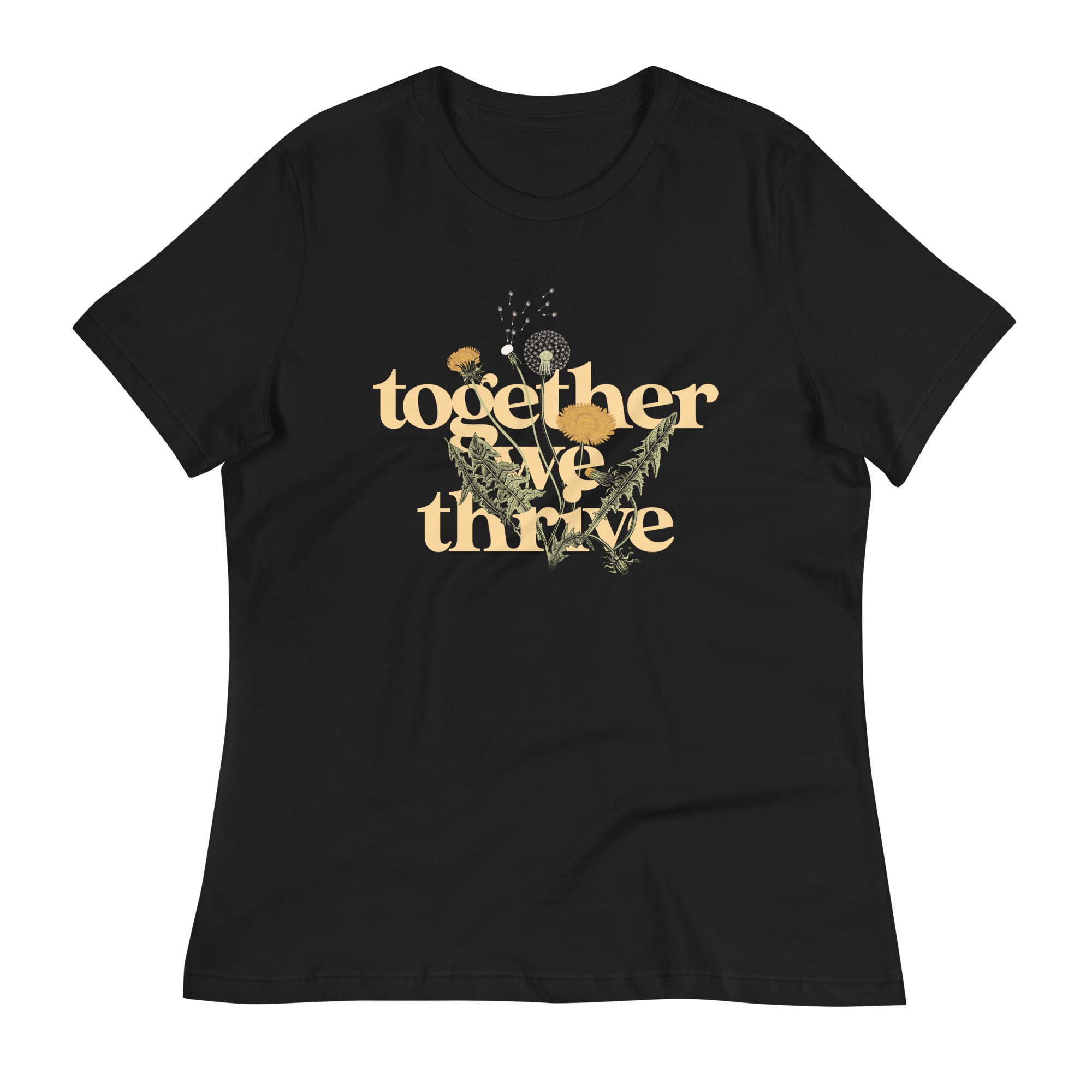 Together We Thrive Women's Signature Tee Hoodie, Sweatshirt | CoreVibeTees.com (Image 1)
