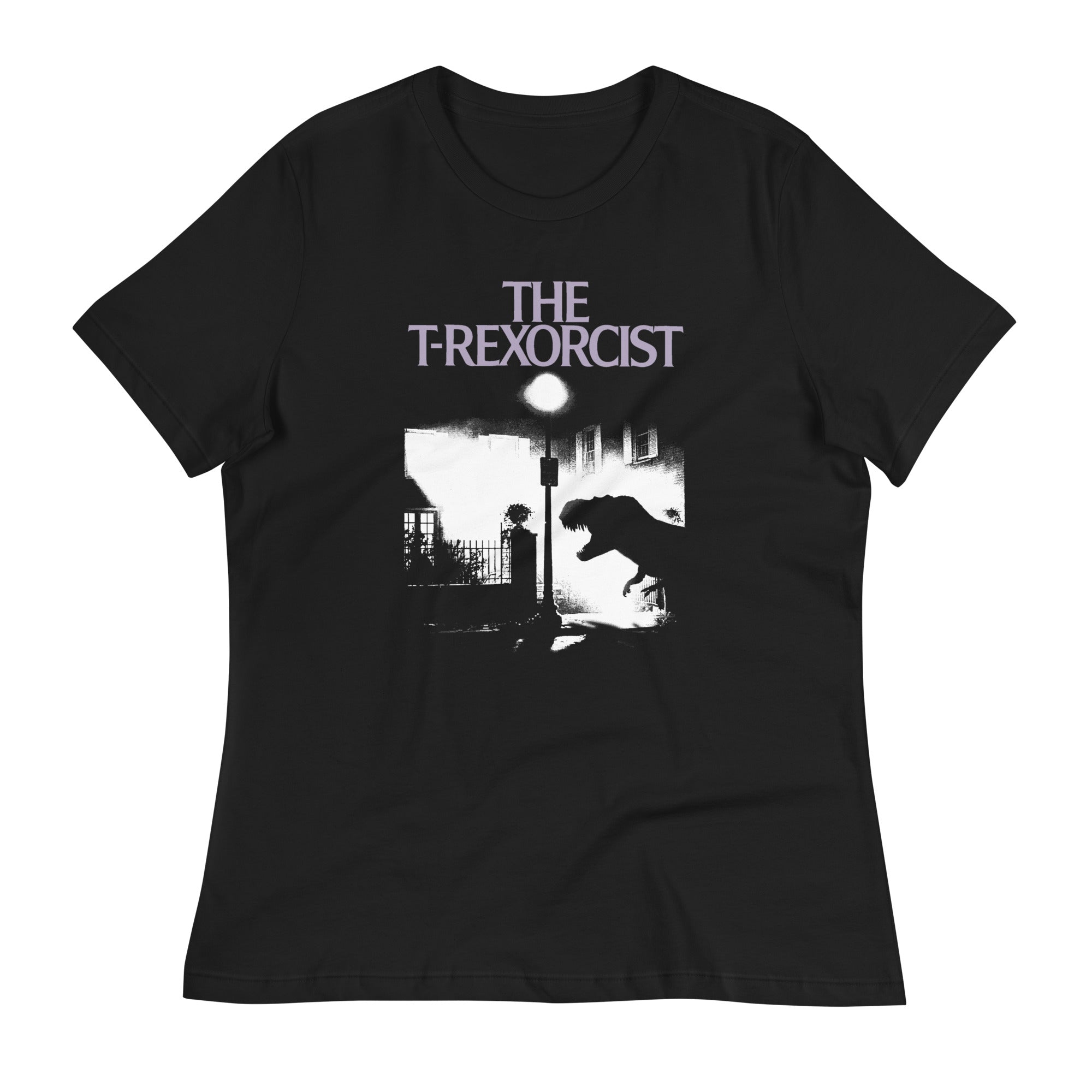 The T-Rexorcist Women's Signature Tee Hoodie, Sweatshirt | CoreVibeTees.com (Image 1)
