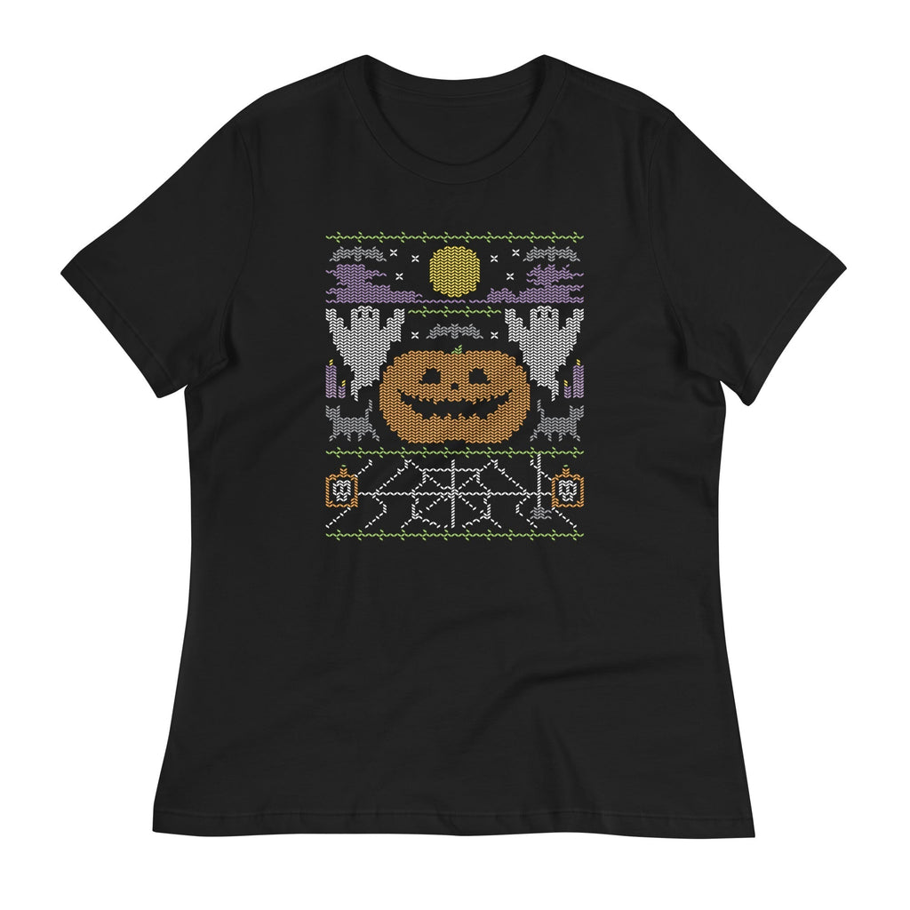 Ugly Halloween Sweater Women's Signature Tee Hoodie, Sweatshirt | CoreVibeTees.com (Image 1)