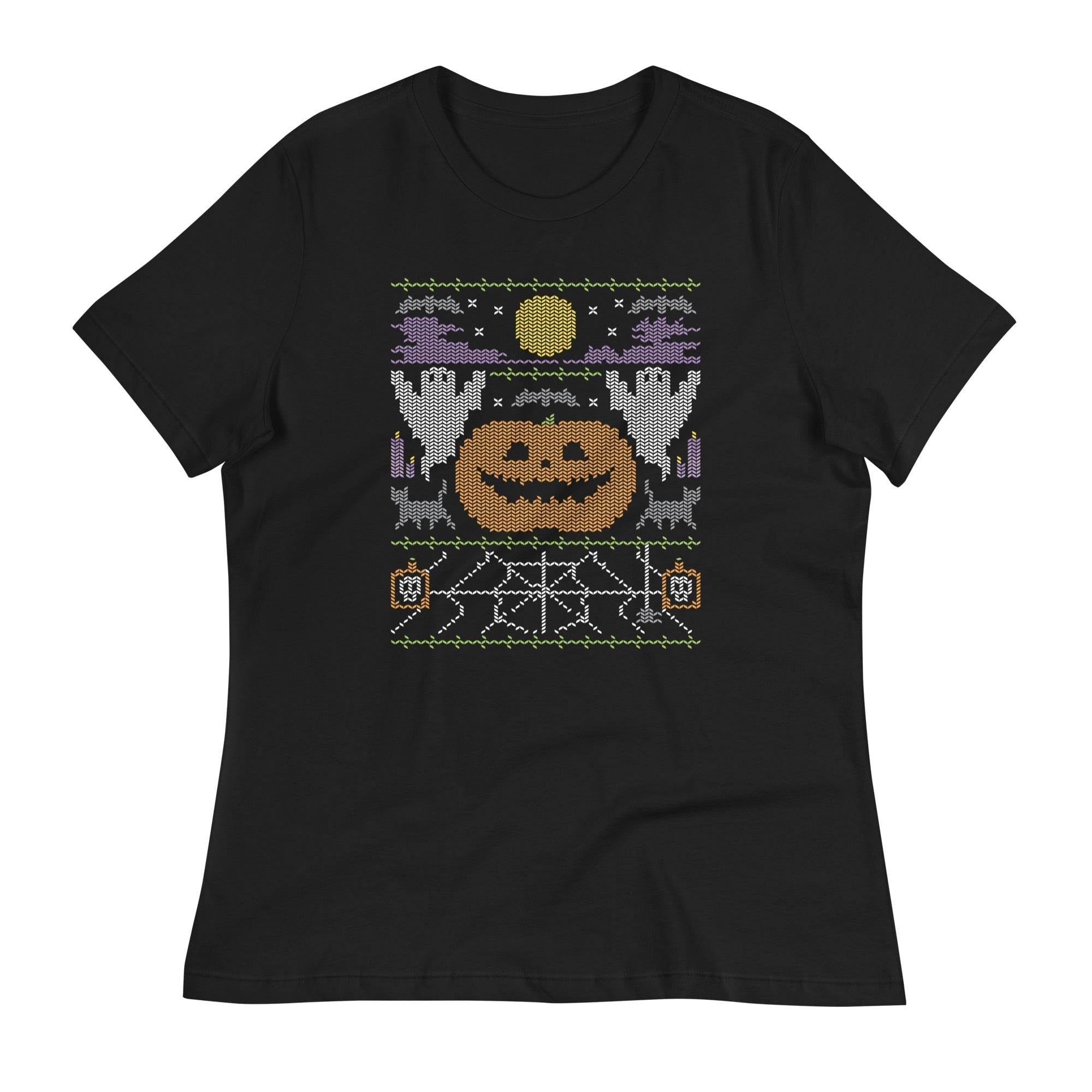Ugly Halloween Sweater Women's Signature Tee Hoodie, Sweatshirt | CoreVibeTees.com (Image 1)