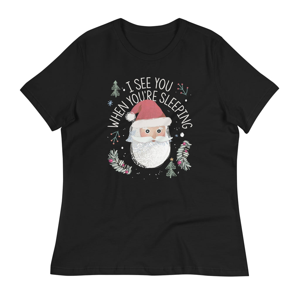 I See You When You're Sleeping Women's Signature Tee Hoodie, Sweatshirt | CoreVibeTees.com (Image 1)