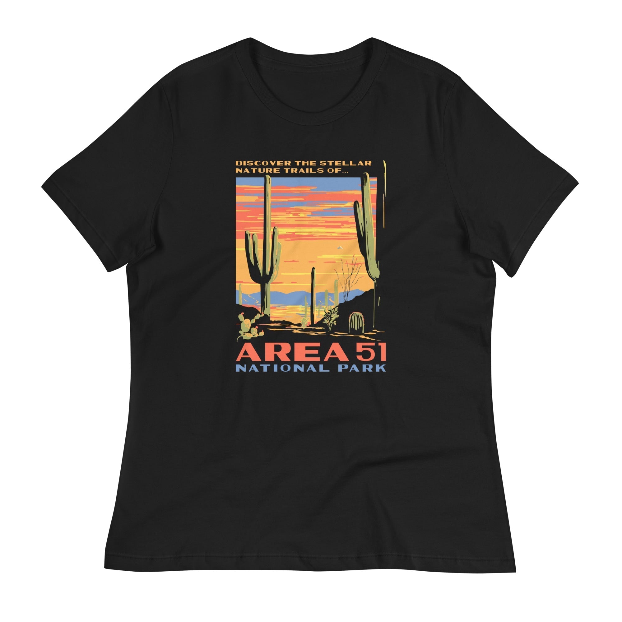 Area 51 National Park Women's Signature Tee Hoodie, Sweatshirt | CoreVibeTees.com (Image 1)