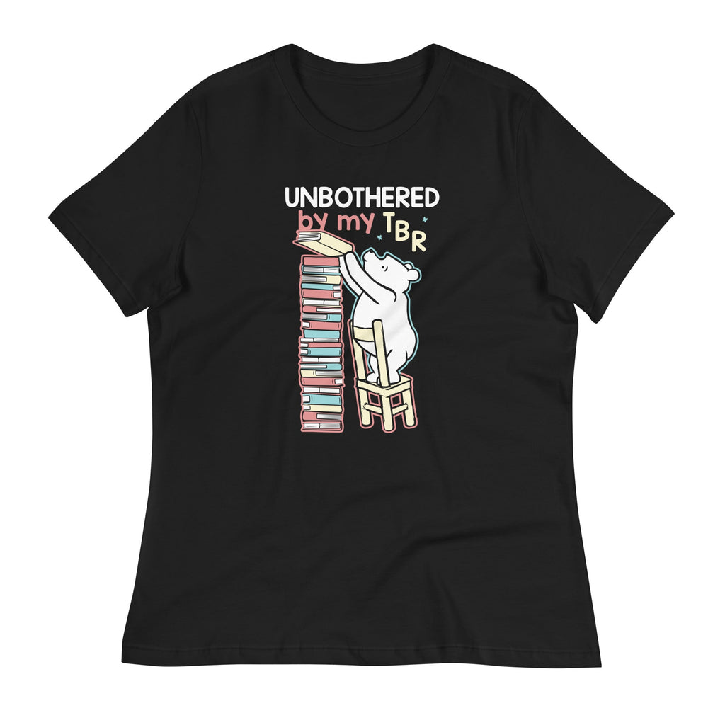 Unbothered By My TBR Women's Signature Tee Hoodie, Sweatshirt | CoreVibeTees.com (Image 3)