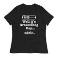 Well It's Groundhog Day Again Women's Signature Tee Hoodie, Sweatshirt | CoreVibeTees.com (Image 1)