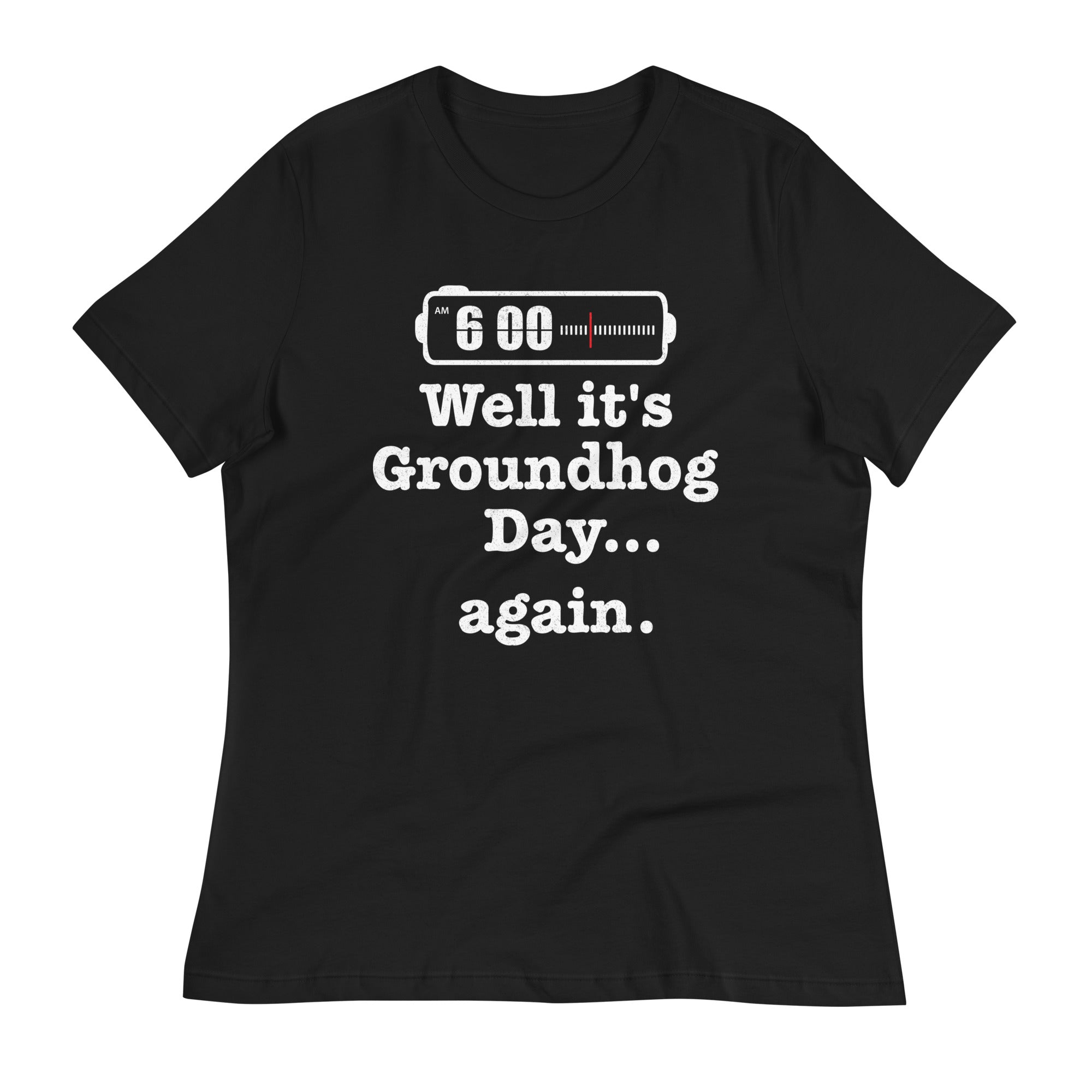 Well It's Groundhog Day Again Women's Signature Tee Hoodie, Sweatshirt | CoreVibeTees.com (Image 1)