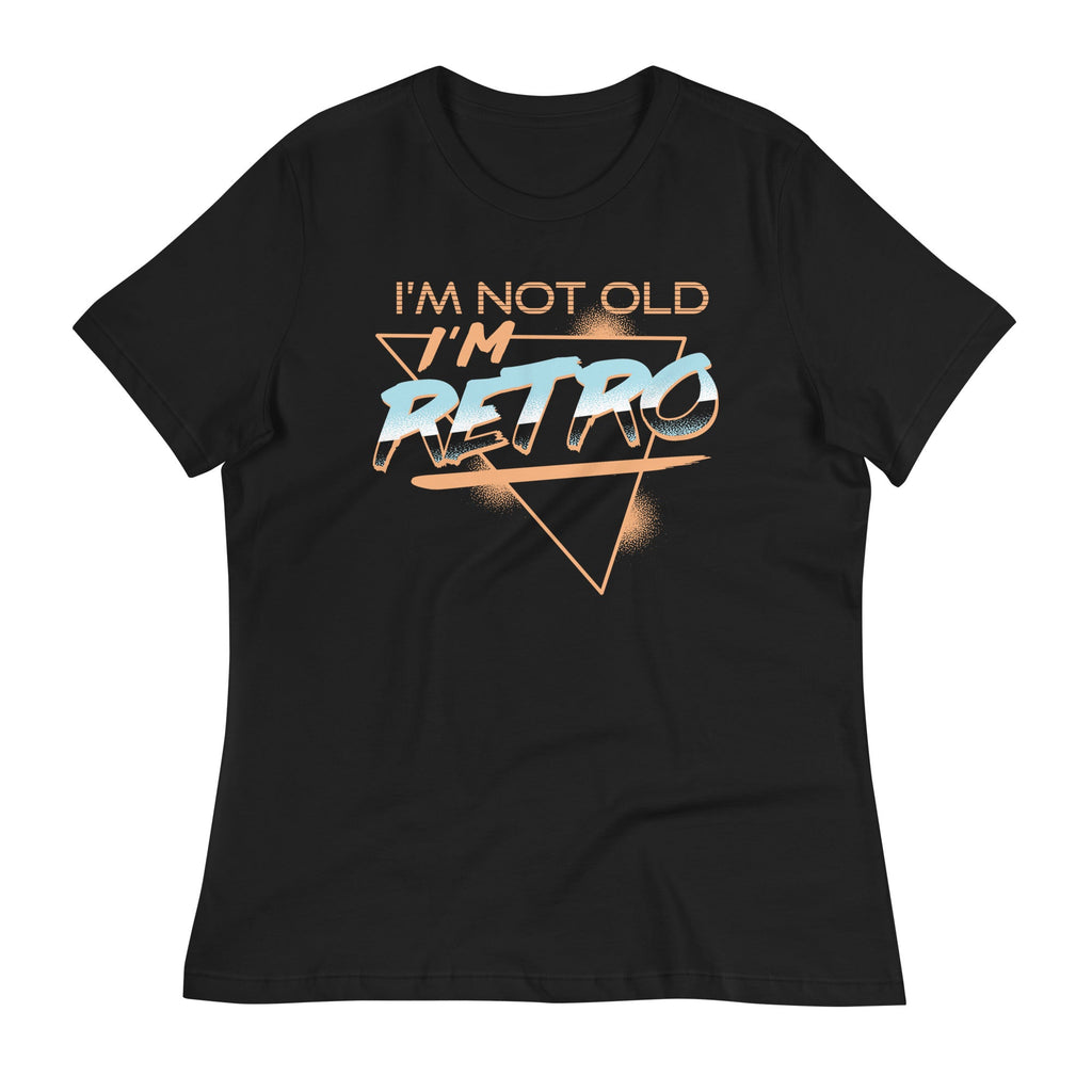 I'm Not Old I'm Retro Women's Signature Tee Hoodie, Sweatshirt | CoreVibeTees.com (Image 2)