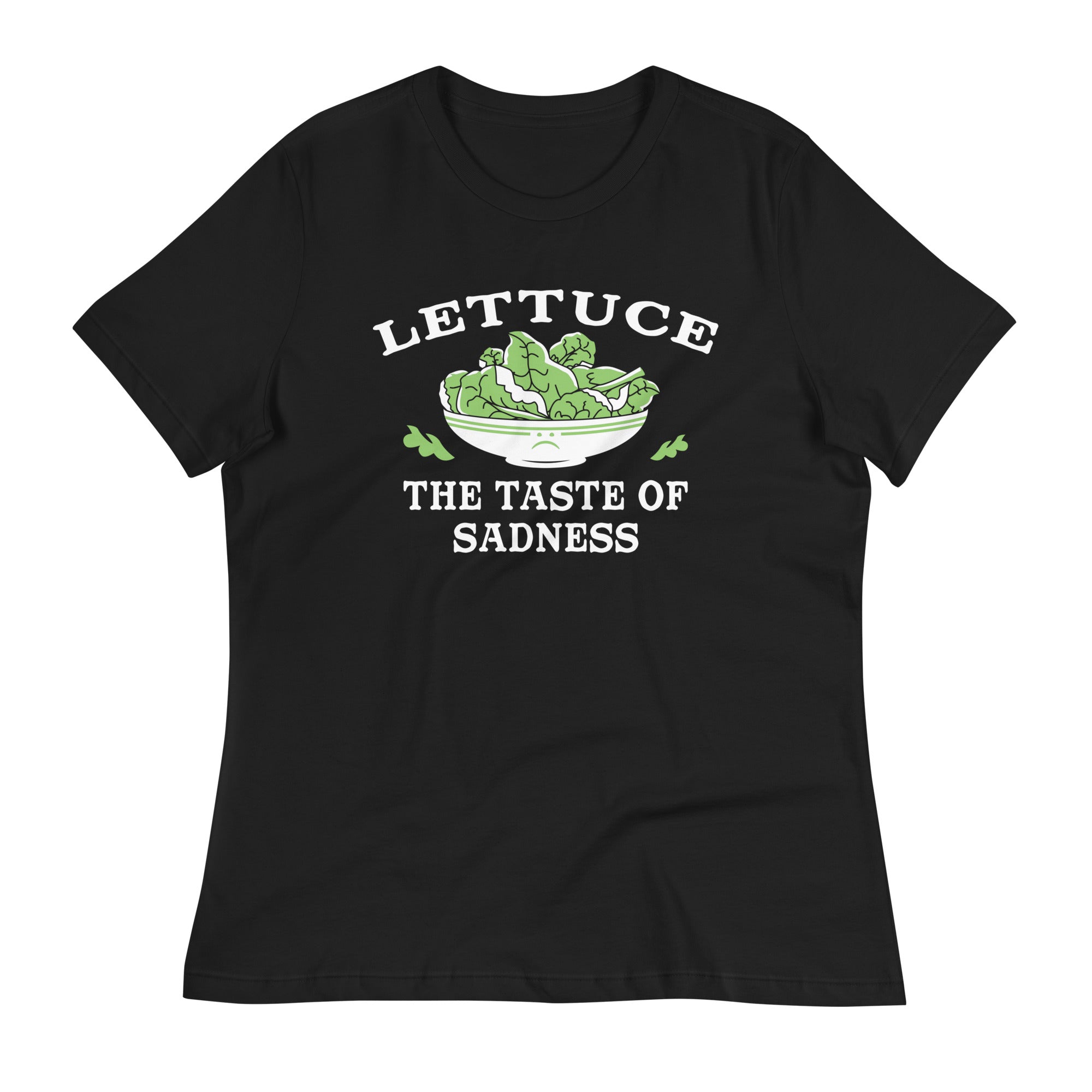 Lettuce, The Taste Of Sadness Women's Signature Tee Hoodie, Sweatshirt | CoreVibeTees.com (Image 2)