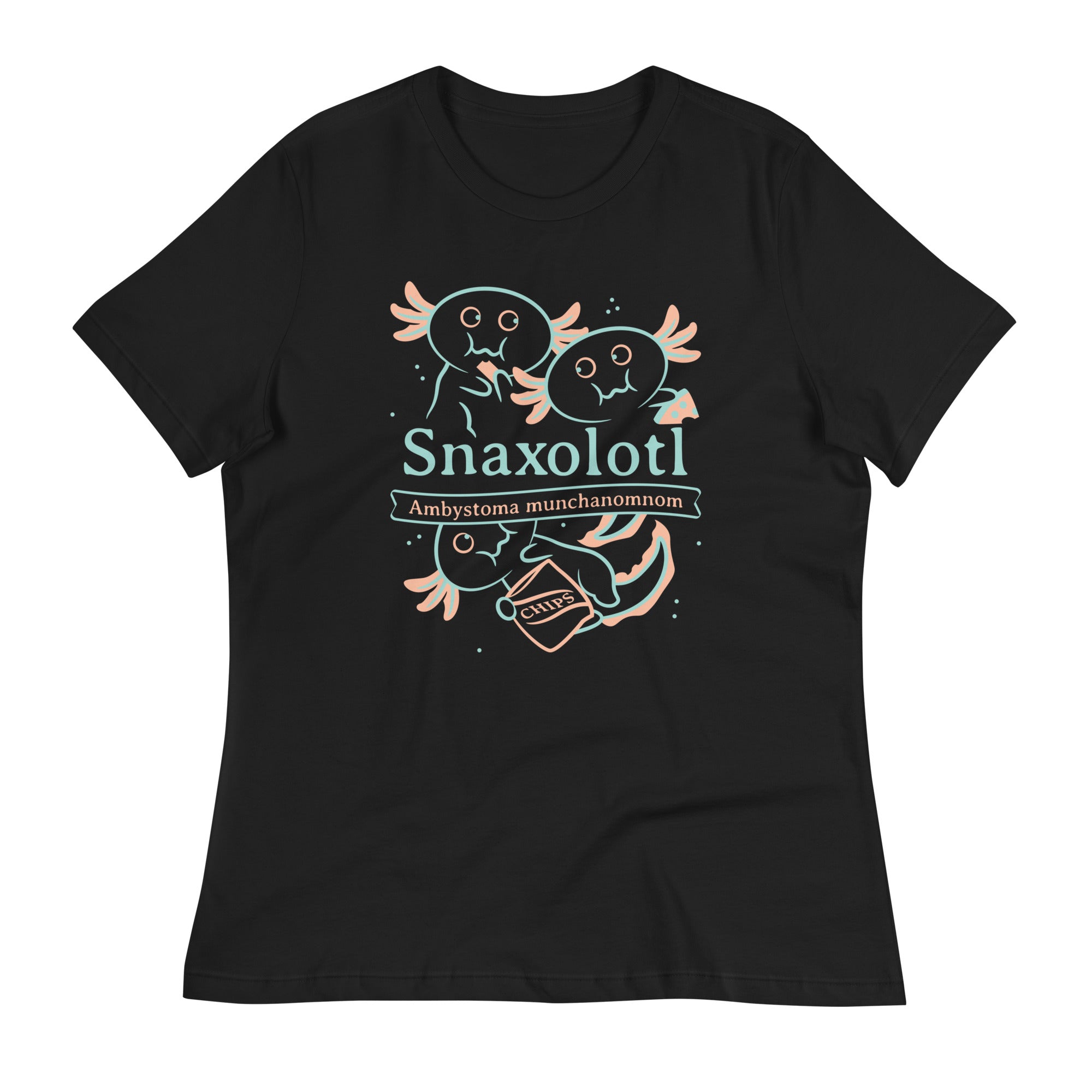 Snaxolotl Women's Signature Tee Hoodie, Sweatshirt | CoreVibeTees.com (Image 2)