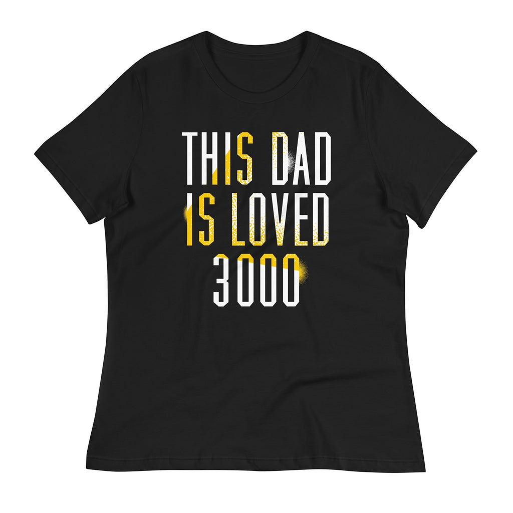 This Dad Is Loved 3000 Women's Signature Tee Hoodie, Sweatshirt | CoreVibeTees.com (Image 2)