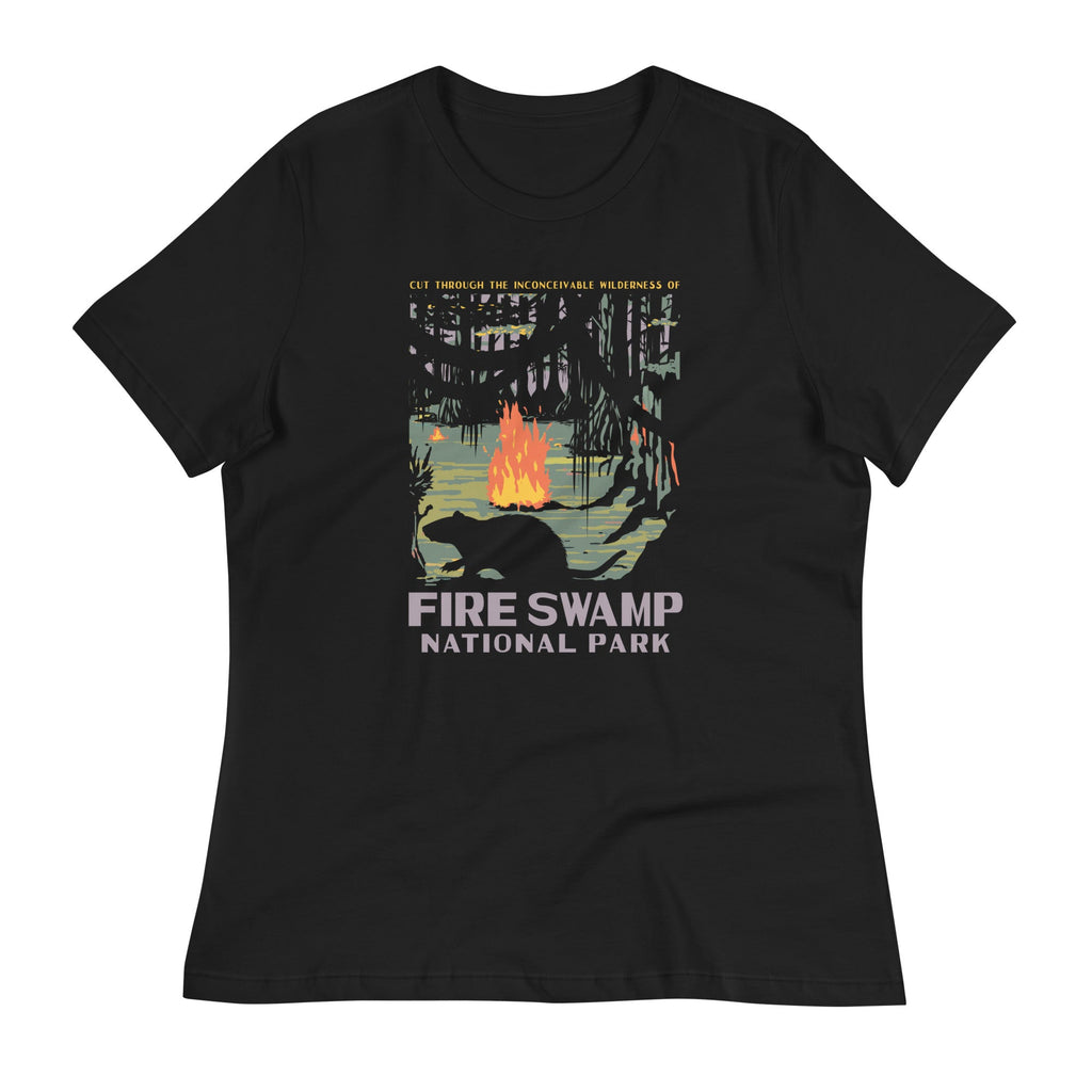 Fire Swamp National Park Women's Signature Tee Hoodie, Sweatshirt | CoreVibeTees.com (Image 1)