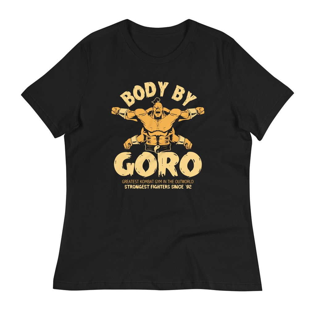 Body By Goro Women's Signature Tee Hoodie, Sweatshirt | CoreVibeTees.com (Image 2)
